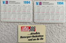 VVD 1994 + KALENDARZ KIESZONKOWY WYŚCIGÓW RAJDOWYCH - RZADKI KOLEKCJONER