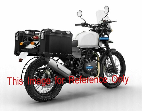 Para Real Enfield Himalaya Negro Alforjas & Vías Juego Con Aceite Filtro S2u - Imagen 13 de 18