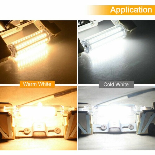 Dimmable R7s COB LED Flood Light Bulb 6W 78mm 12W 118mm 25W 135mm Tube Lamps RE - Picture 4 of 14