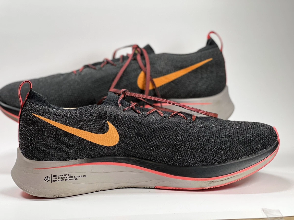 Presentador Nido Bibliografía Nike Zoom Fly Flyknit'Black flash crimson' Men's Sz 12.5 (AR  4561-068)sneaker | eBay