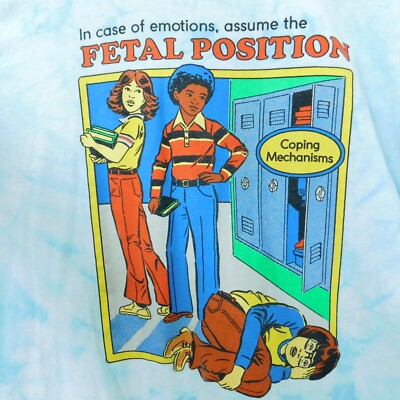 Steven Rhodes Coping Mechanism Tshirt Short Sleeve Tee Shirt Crew
