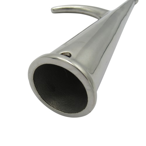 Gancho de un solo bote acero inoxidable 28 mm (accesorio de agarre barco marino candelabro) - Imagen 4 de 7