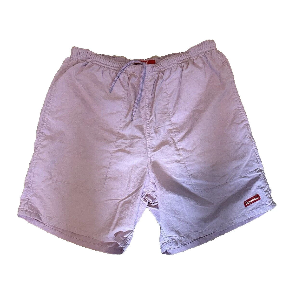 Short homme Supreme SS20 nylon eau violet pâle taille S