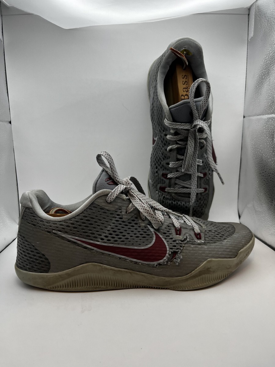 Nike Kobe 11 XI Low 836183-006 Lower Merion Aces Grey Mens