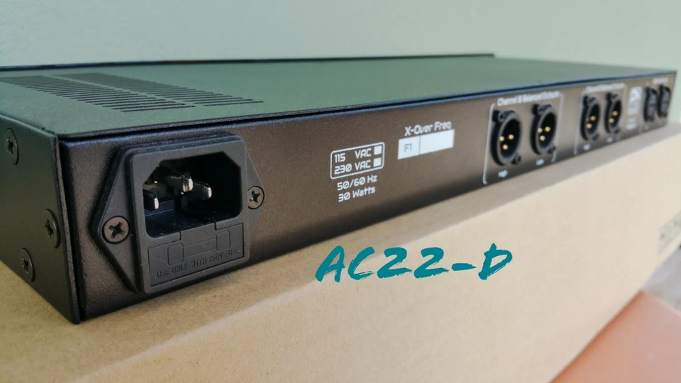 Active Crossover 2 Way Stereo by PN Audio AC22-D , (90Hz *2) BSS360 Cards Inside - Image 4 of 4