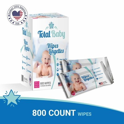 total baby wipes