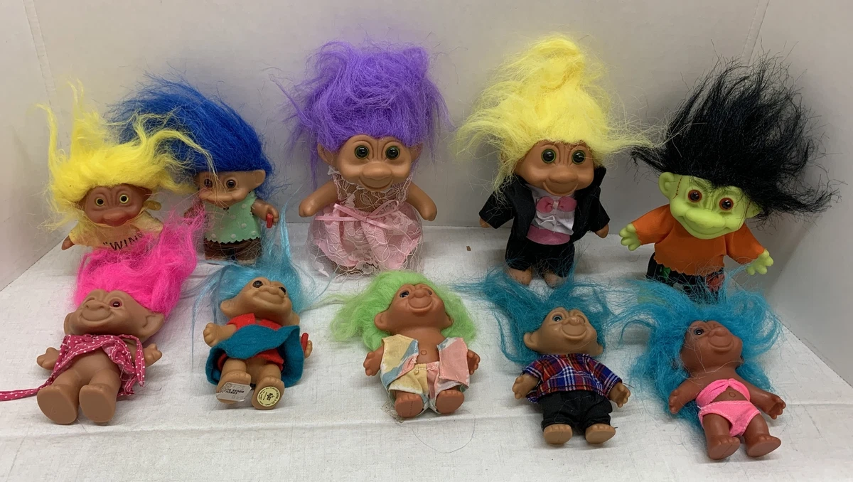 Vintage russ hotsell troll dolls