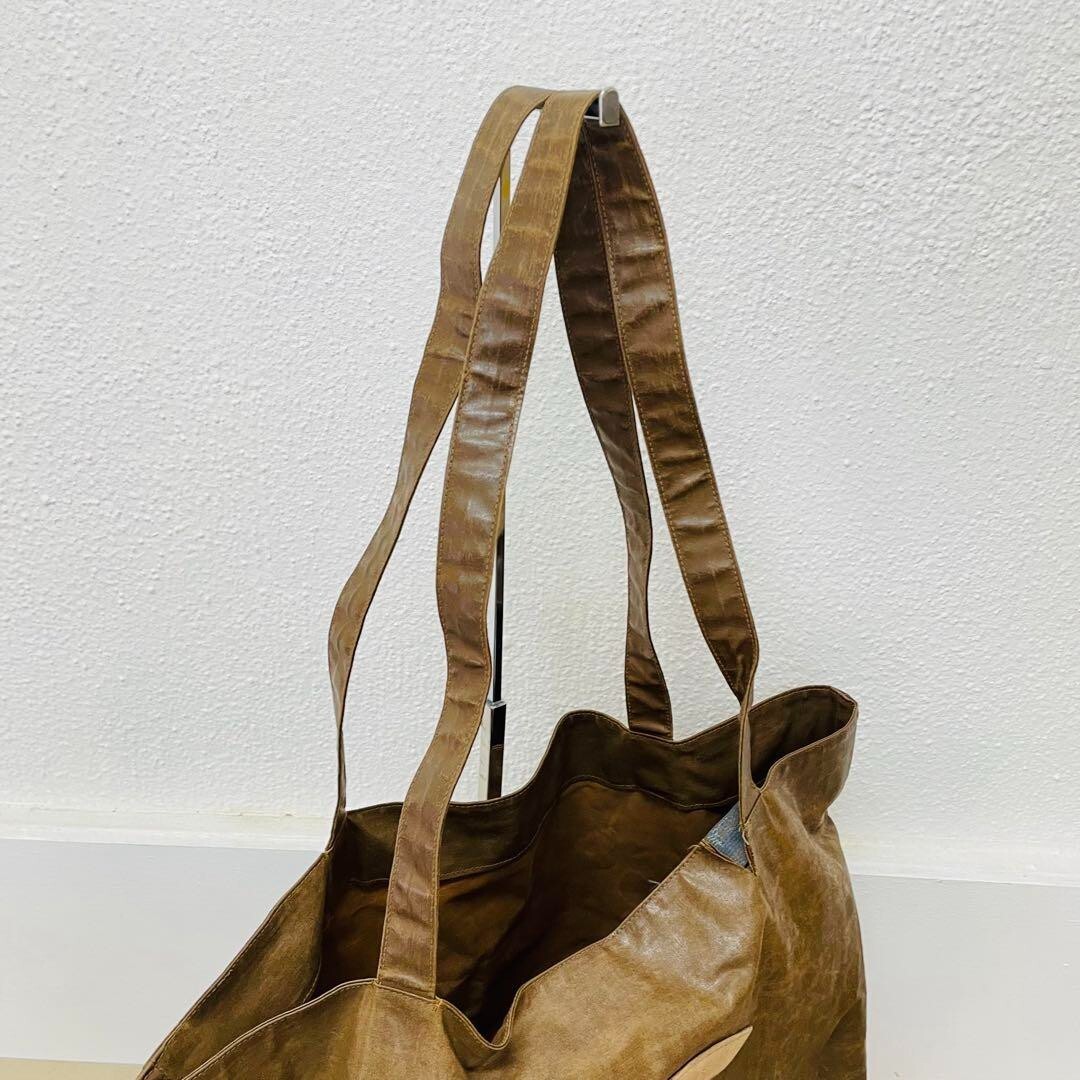 バッグ 739 vintage Chanel coco tote bag brown 739 vintage Chanel coco tote bag brown - メルカリ