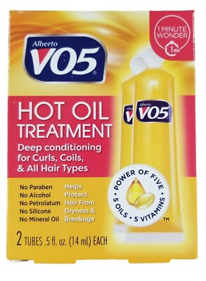 #ad #ad VO5 Hot Oil Therapy Once Weekly Treatment 2 ct 1 box NEW LOOK $9.79