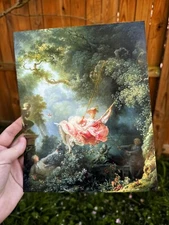 jean honore fragonard Art Print Of A Painting Art Decor 8x10 The Swing Rococo