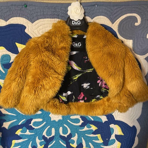 DOLCE \u0026 GABBANA D\u0026G Fur Bolero Jacket 
