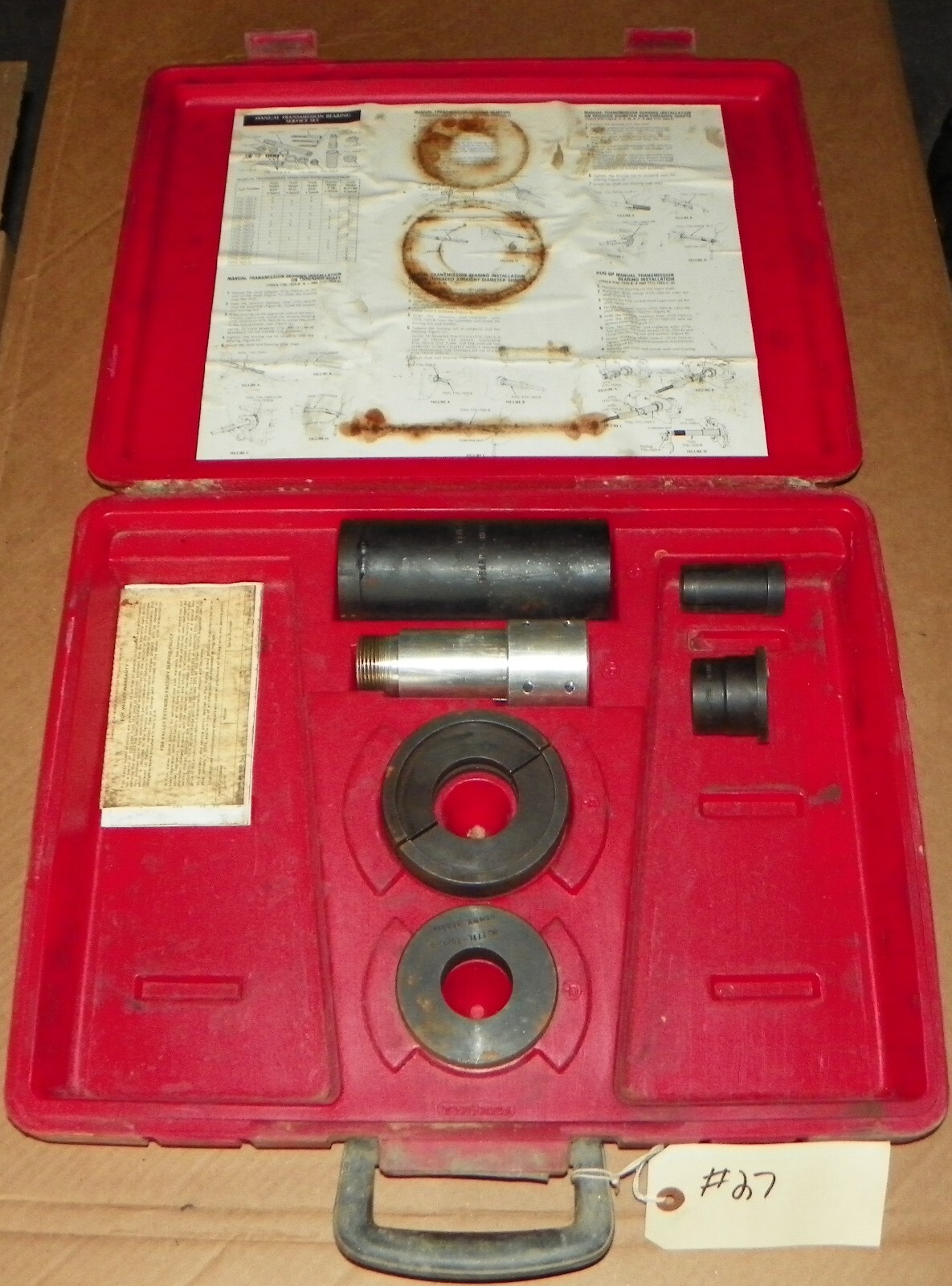 ROTUNDA T77L7025F TRANSMISSION SERVICE TOOL KIT ** FORD SERVICE TOOL