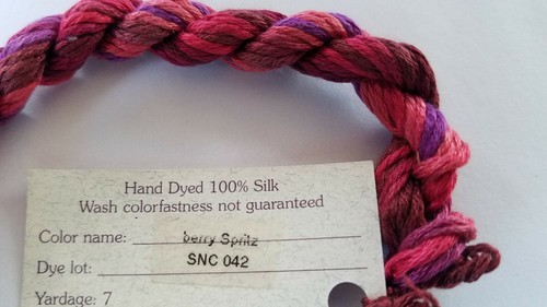 Thread Gatherer Silk 'N Colors 00B - 100 You Choose Hand-Dyed Silk Floss 7 yd - Picture 25 of 64