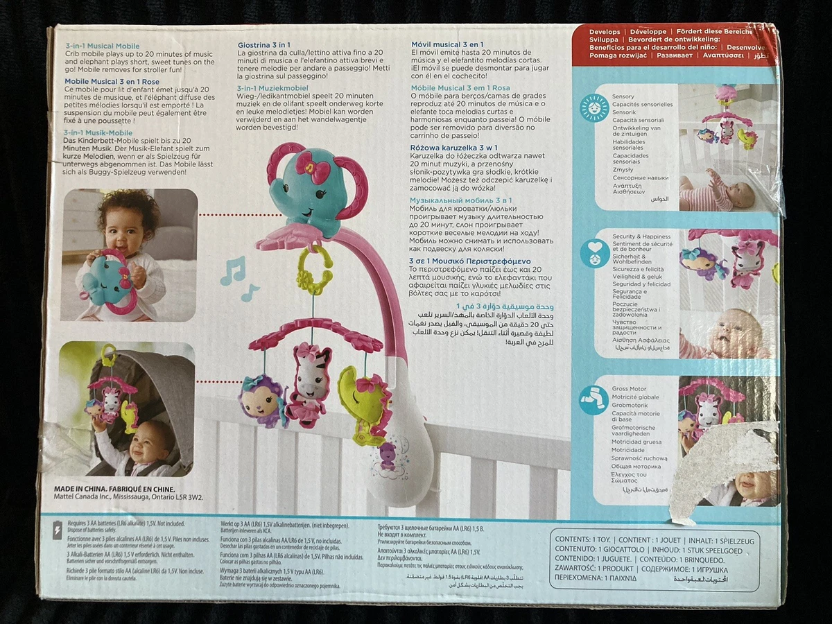 Fisher price outlet musical cot mobile