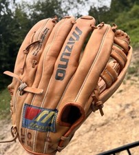 Guante de béisbol Mizuno Crest ~ MT1000FB ~ Guante modelo profesional ~ Lite Flex ~ Derecha