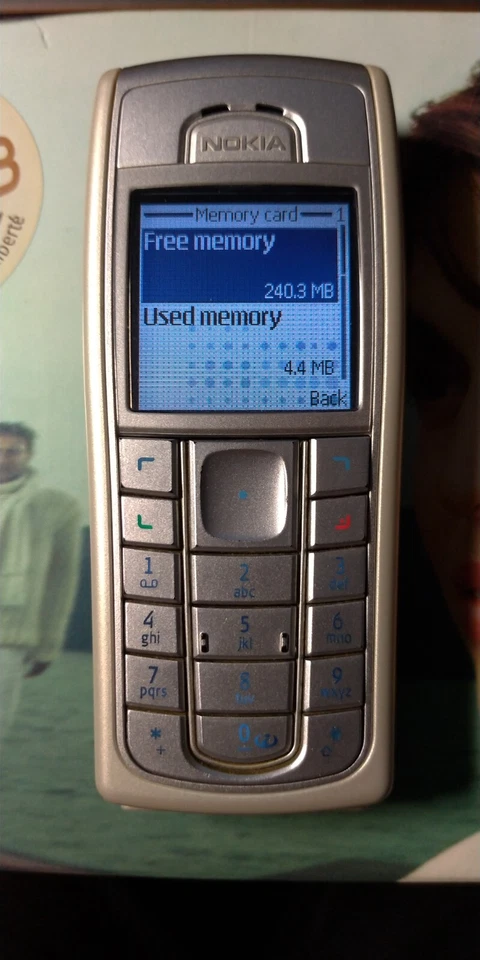 Nokia 6230, blanco perla, todos los accesorios originales + muchos extras Foto 3 de 4