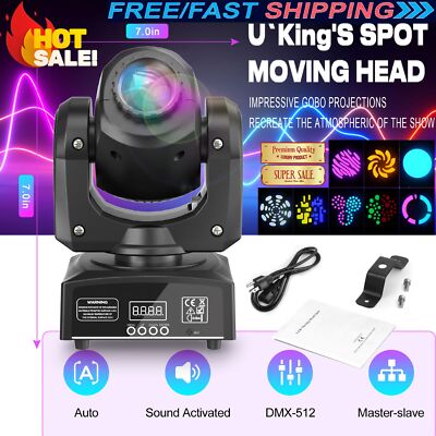 120w Moving Head Stage Light Led RGBW Gobo Beam Stage DJ Disco Show DMX Light