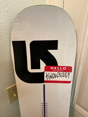 Burton Love Hate KNOWBUDDY KNOWS 155* Super RARE!! CUSTOM supreme