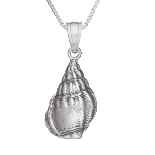 Pendentif Coquillage D'Ormeau En Argent Sterling 925 - Breloque Filigrane Élégante Avec Coquillage Naturel