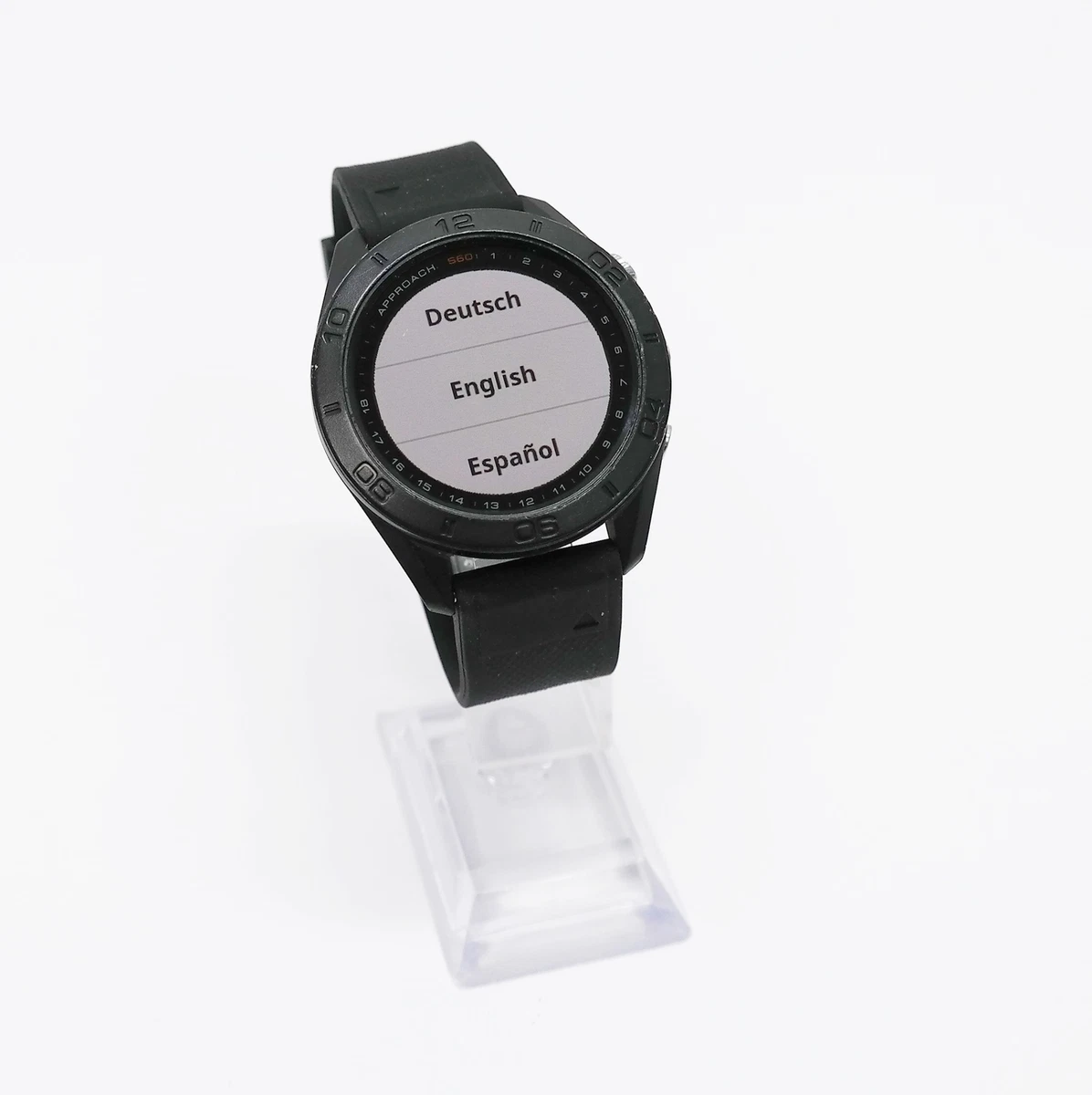 Garmin Approach S60 GPS Golf Watch - Black | eBay