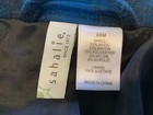 Sahalie Plaid Wool Jacket Blue Black Size XSM — photo 6