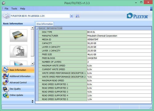 VERBATIM BD-R DL 50GB x6 Printable 10psc cake box - Picture 5 of 8