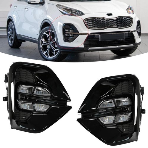 Fog Lamp Assembly for KIA Sportage 2019 2020 2021 LED Daytime Running Lights eBay