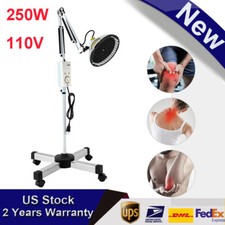 110V 250W Far Infrared Heat Lamp Mineral Lamp Pain Relief Heating Device