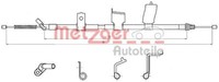 Metzger 17.0325 Seilzug, Feststellbremse Passend FüR Nissan