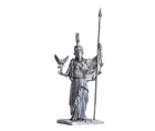 Tin Miniature 54mm Athena Promachos. Greek goddess 1/32 Scale Miniature