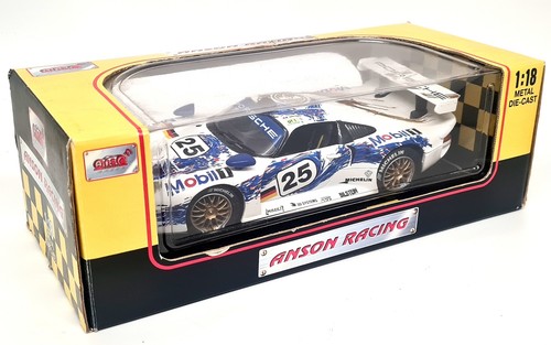 Anson 1/18 - Porsche 911 GT1 993 Le Mans Winner 1996 #25 Diecast Model Car - Picture 2 of 8