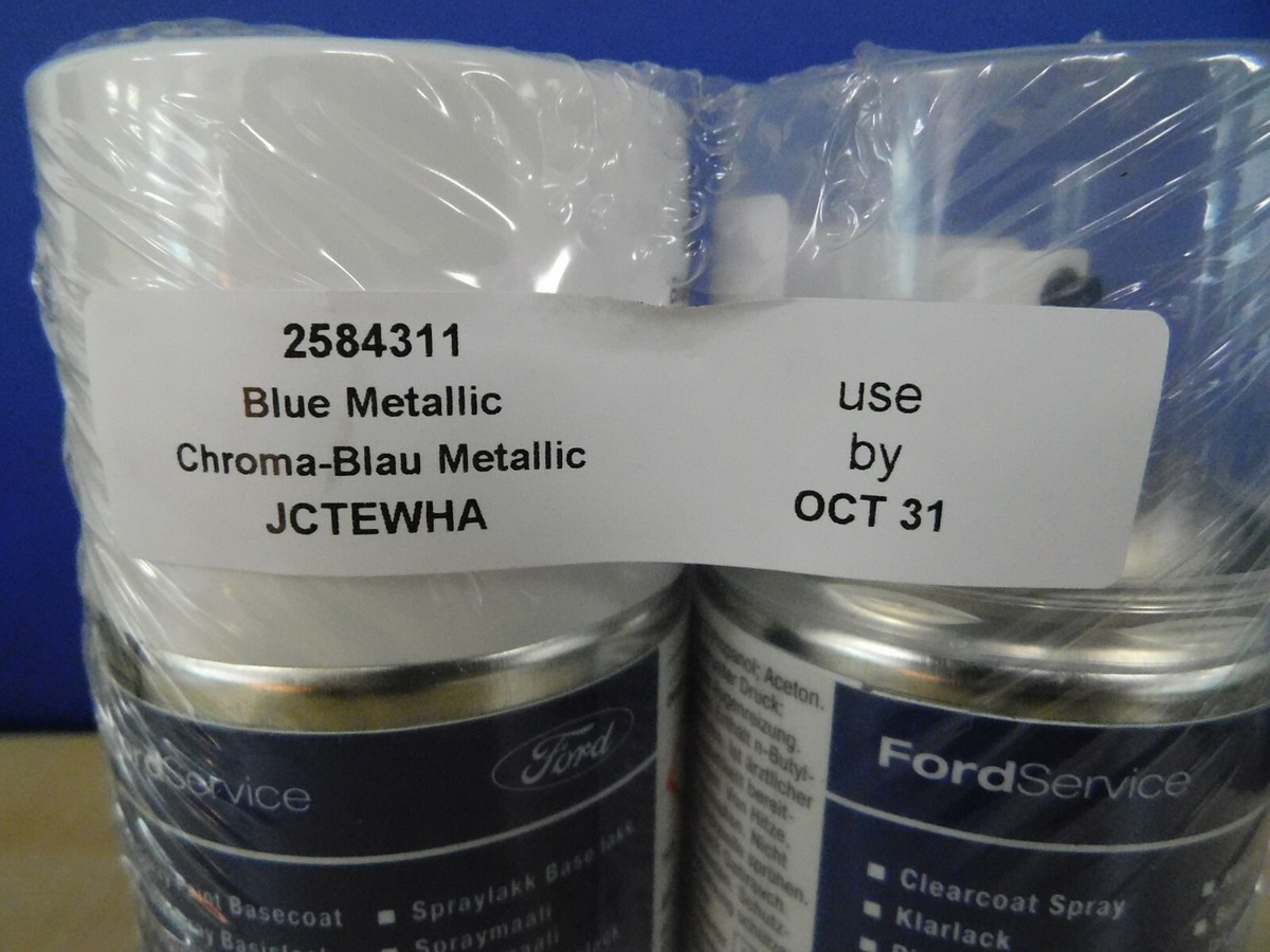 Ford Chroma Blau Met. JCTE Spraydose Original Klarlack 2584311 | eBay
