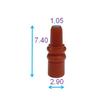 Sumitomo 7165-1199 HY1464 , Sngle Wire Seal Wire Harness, Brick Red 1,000pcs