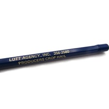 Vintage Advertising Clicker Pen Lott Agency Inc Producers Crop Hail Insurance