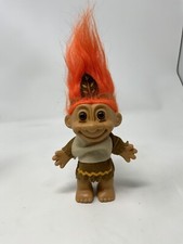 Vintage TROLLS Troll Dolls Pilgrim Native American Indian No Baby Russ Mother