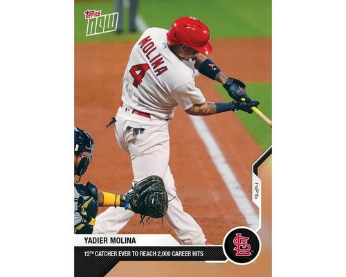 2020 Topps Now 305 Yadier Molina
