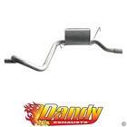 Standard Exhaust Rear Muffler For Ford Falcon EF EL AU 6Cyl 4L Sedan Oval Outlet