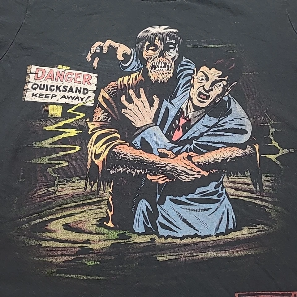 Tales From The Crypt 24 Fright Rags EC Zombie 2014 Shirt S Small Quicksand - Image 2 of 4