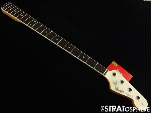 Fender AV II American Vintage 1966 Jazz J Bass NECK 66 Bound Rosewood - Picture 2 of 6