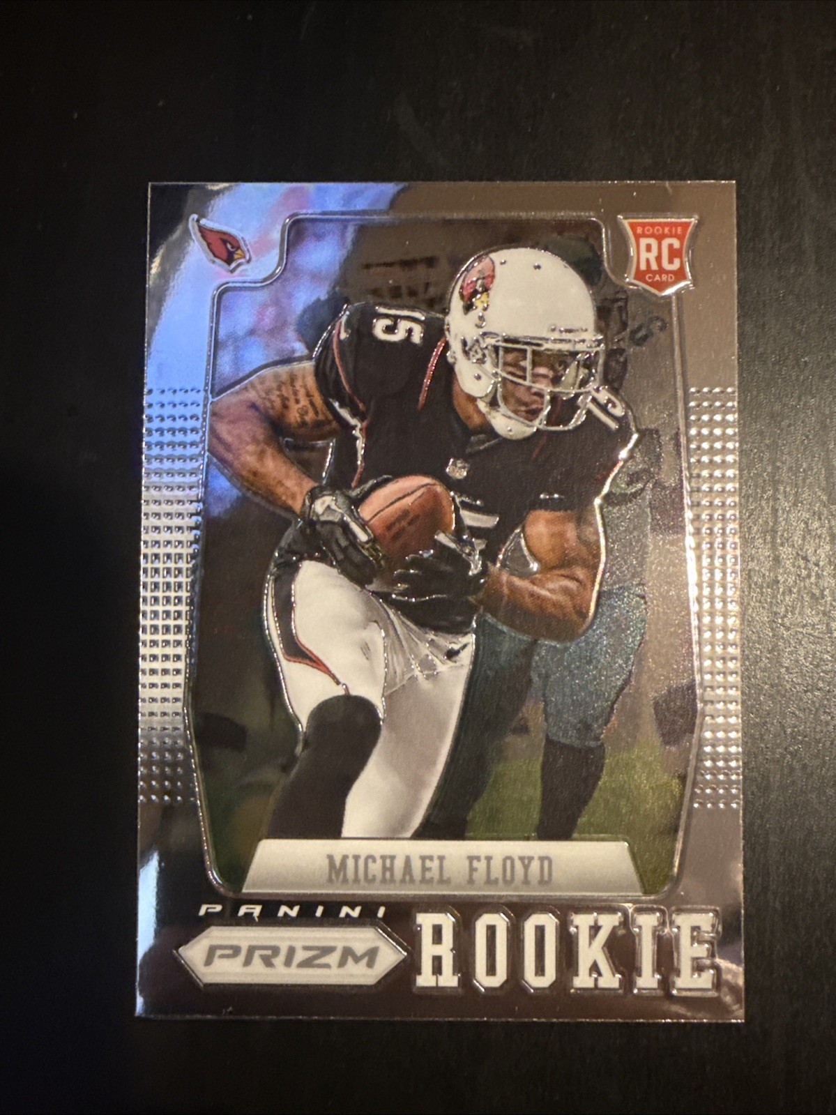 2012 Panini Prizm Michael Floyd #222 Silver Prizm (RC)