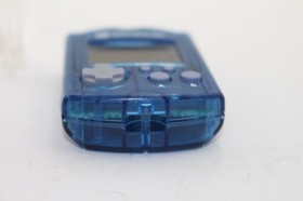 Sega Dreamcast Clear Blue VMU HKT-7000 Memory Card /w New Batteries