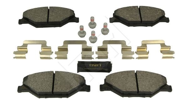 Hart 249 155 Bremsbelagsatz, Scheibenbremse FüR Skoda Vw-image
