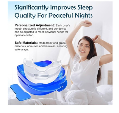 Anti-Snoring Device Mouth Piece - Stop Snore Aid Sleep Apnea Guard - New- Sealed