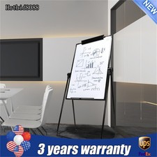 Dry Erase Board with Stand 28" 40" Whiteboard Double-Sided Magnetic Office Home