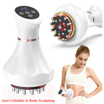 Lymphatic Drainage Anti Cellulite Massager, Body Sculpting Machine with Heat