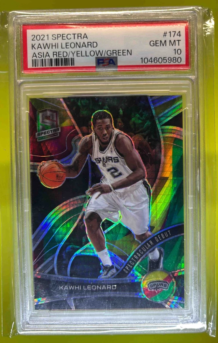 Kawhi Leonard Professional Sports Authenticator (PSA) Basketball