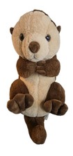24" Sea Otter Plush Stuffed Animal Brown  Tan Soft-Touch 2022 Toy Factory EUC