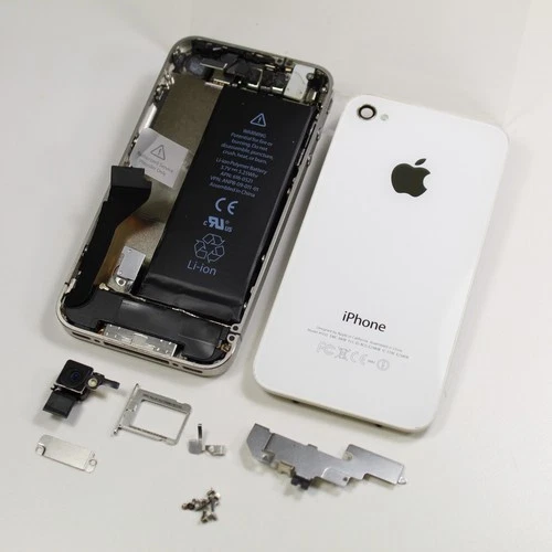 Apple iPhone 4 A1332 BLANCO Placa Base Carcasa Conjunto Parte + Digitalizador LCD Foto 4 de 4