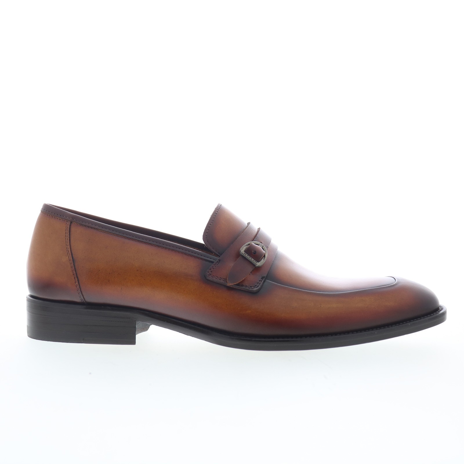 Mezlan 28382 Mens Brown Leather Slip On Loafers & Slip Ons Casual Shoes 8.5