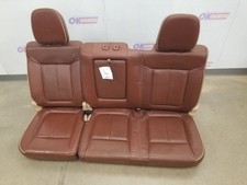 12 Ford F150 King Ranch Pickup 5.0l Seat Rear Tan Leather See Images Oem